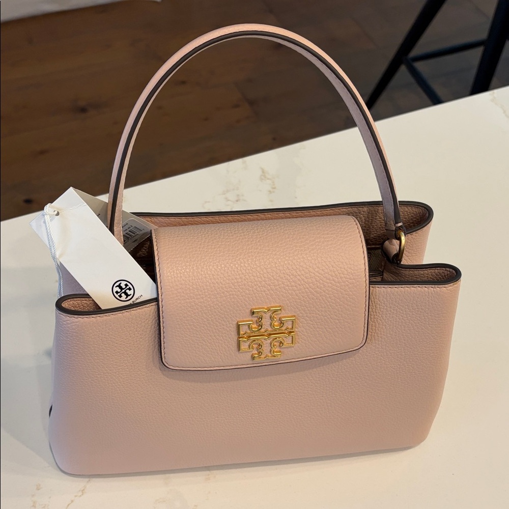 NWOT Tory Burch Britten  Blush Pink Satchel Retails for $700
